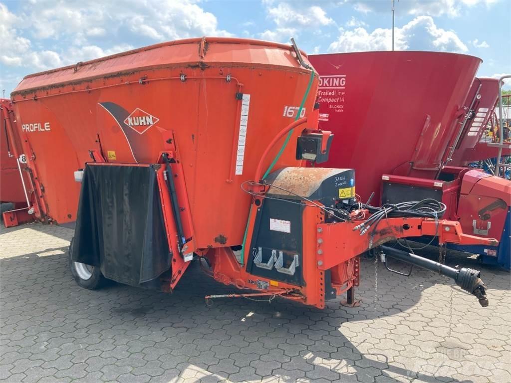 Kuhn Profile 1670 Τροφοδότες μειγμάτων