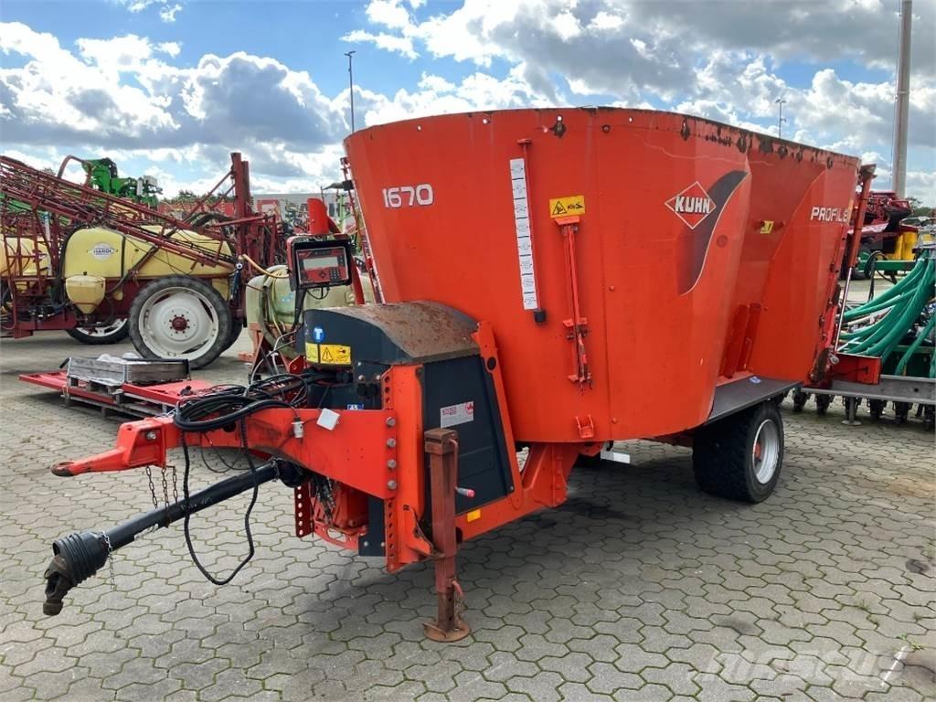 Kuhn Profile 1670 Τροφοδότες μειγμάτων