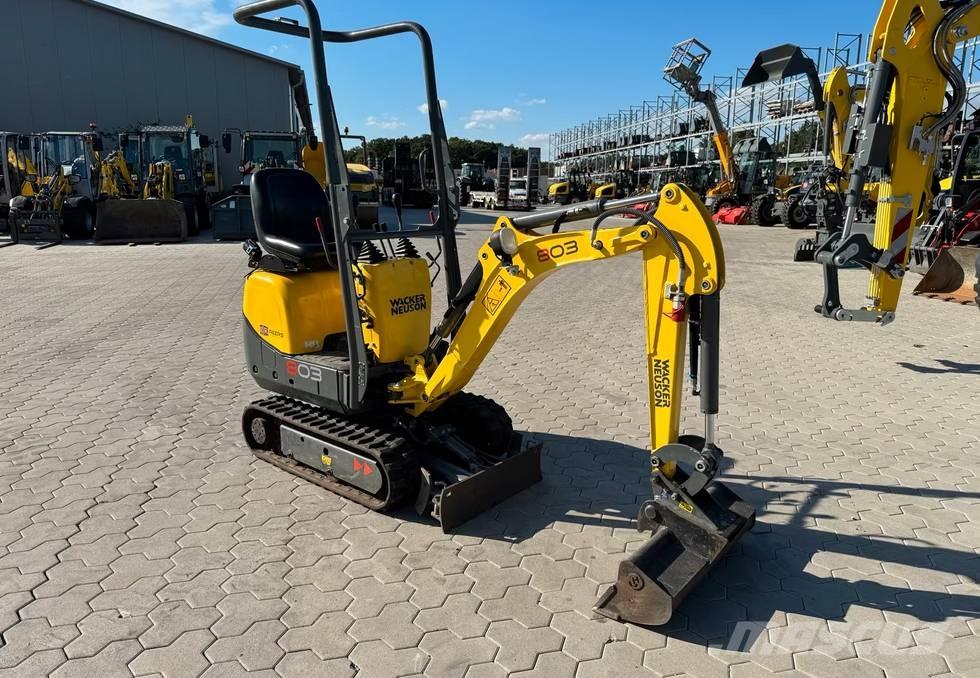 Wacker Neuson 803 Εκσκαφείς με ερπύστριες