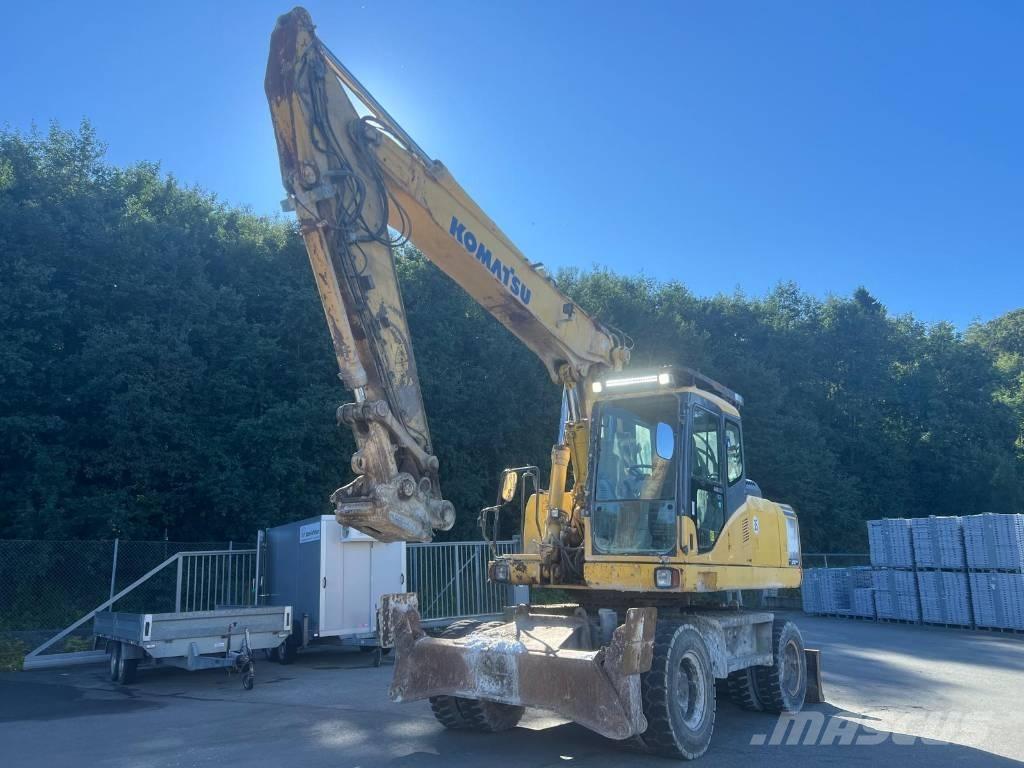 Komatsu PW 200-7 Εκσκαφείς με τροχούς - λάστιχα