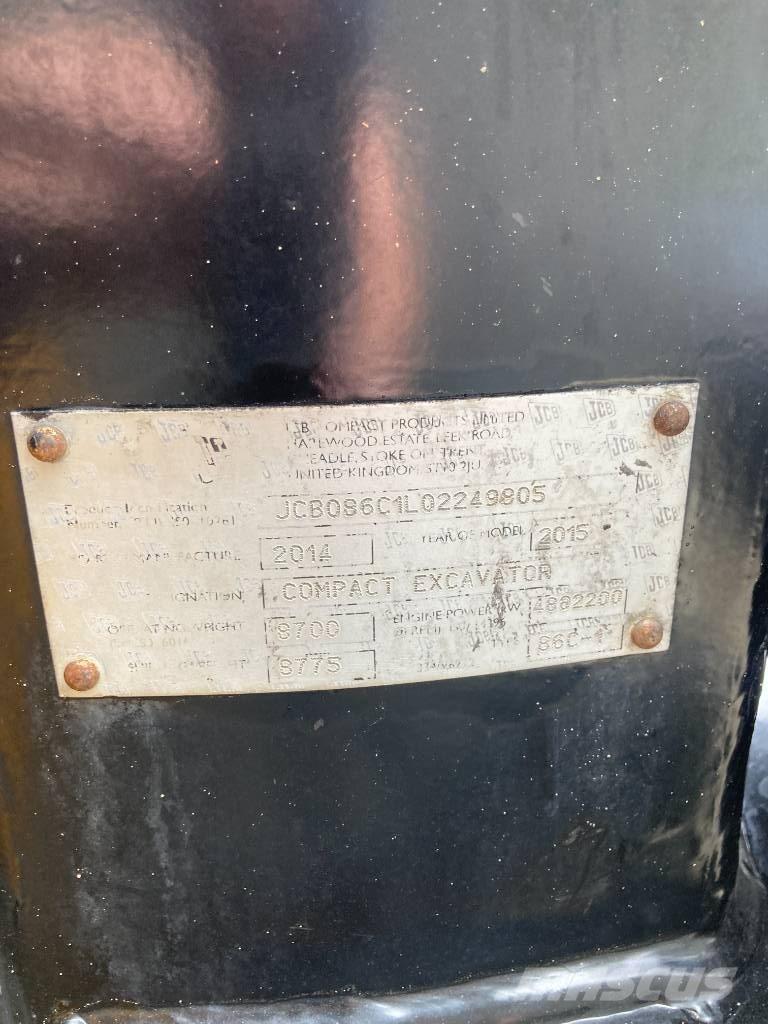 JCB 86 C-1 eco Μίνι εκσκαφείς 7t - 12t
