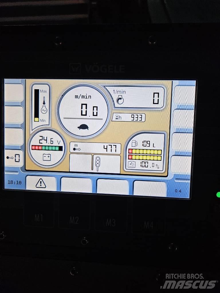 Vögele SUPER 1300-3i Επίστρωση ασφάλτου