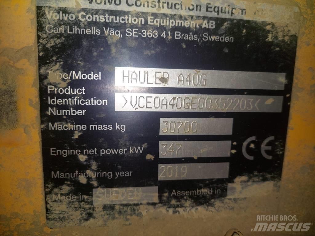 Volvo A 40 G Σπαστό Dump Truck ADT