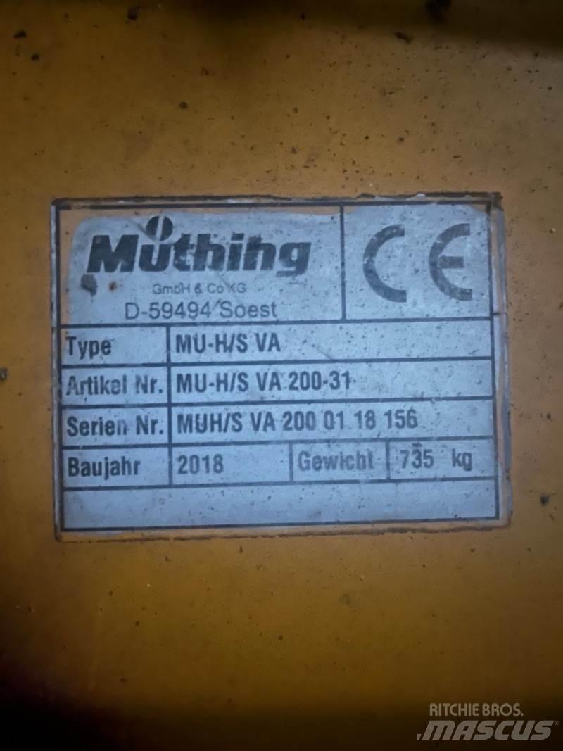 Müthing MU- H/S V A Λοιπός εξοπλισμός συγκομιδής χορτονομής