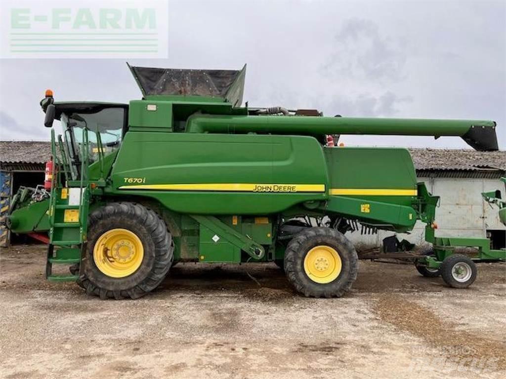 John Deere T670 Θεριζοαλωνιστικές μηχανές