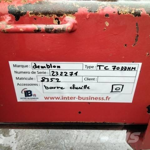 Demblon TC 70 Αναστρεφόμενα άροτρα