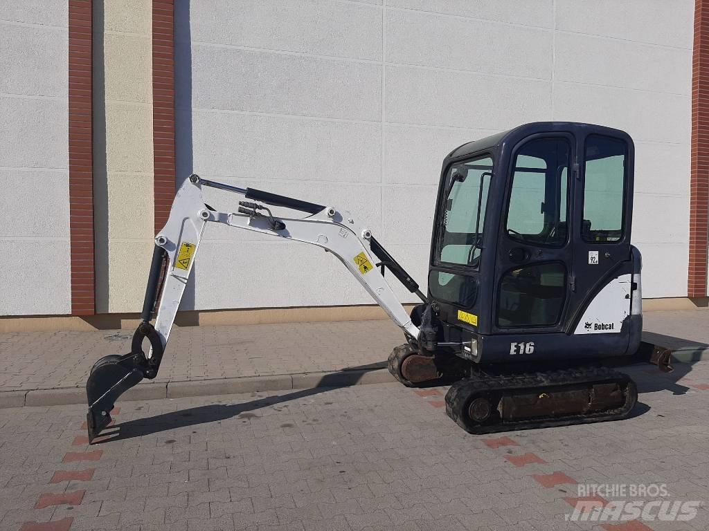 Bobcat E 16 Εκσκαφάκι (διαβολάκι) < 7t