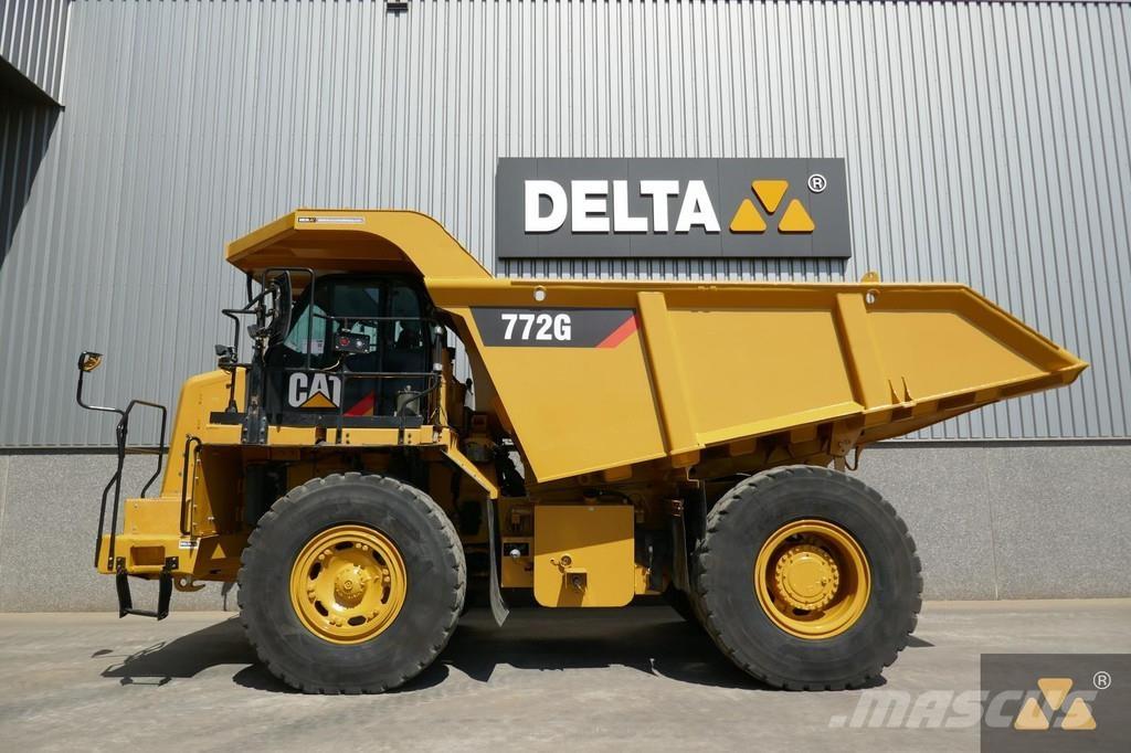CAT 772G Άκαμπτα Dumper με ανατρεπόμενο κάδο