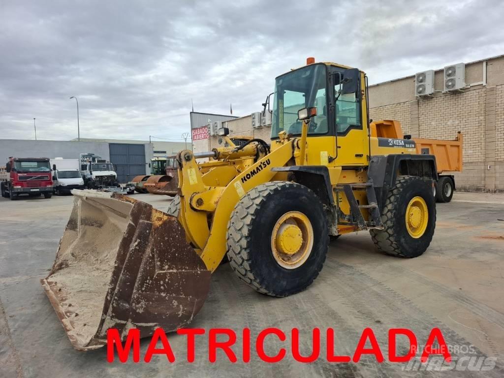 Komatsu WA 270-3 Φορτωτές με λάστιχα (Τροχοφόροι)