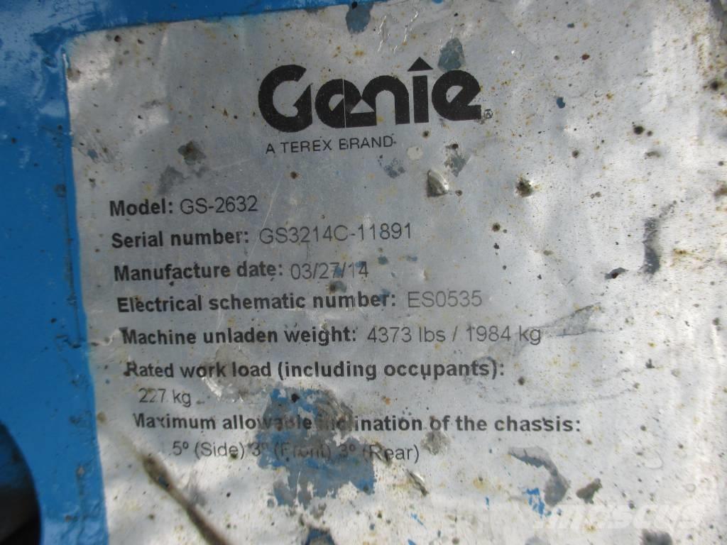 Genie GS 2632 Ανυψωτήρες ψαλιδωτής άρθρωσης