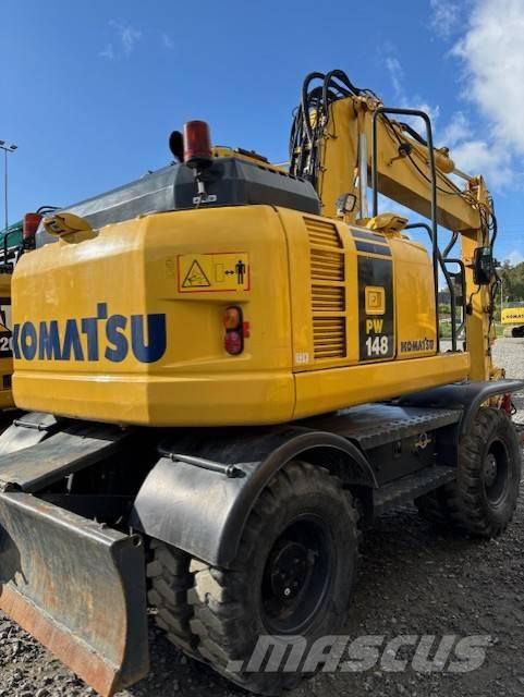 Komatsu PW 148-8 Εκσκαφείς με τροχούς - λάστιχα