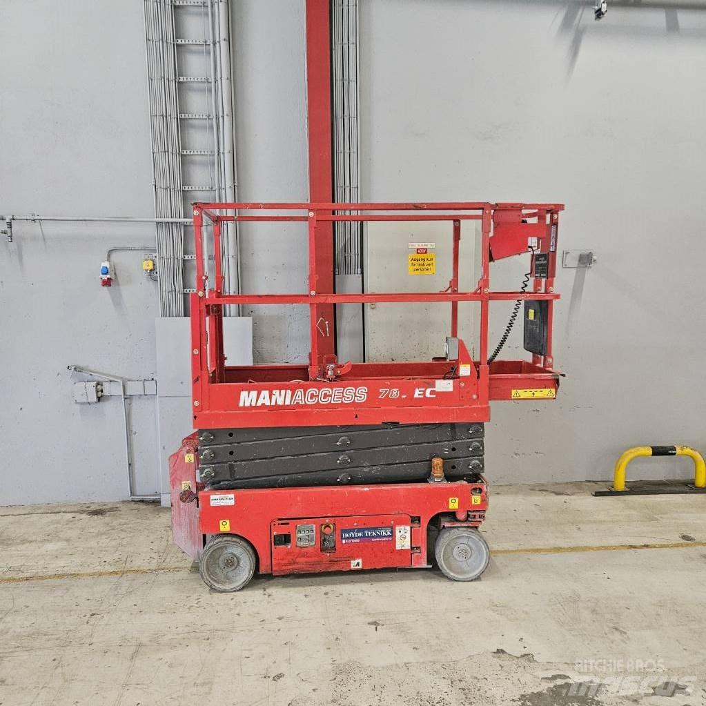 Manitou 78 SEC Ανυψωτήρες ψαλιδωτής άρθρωσης