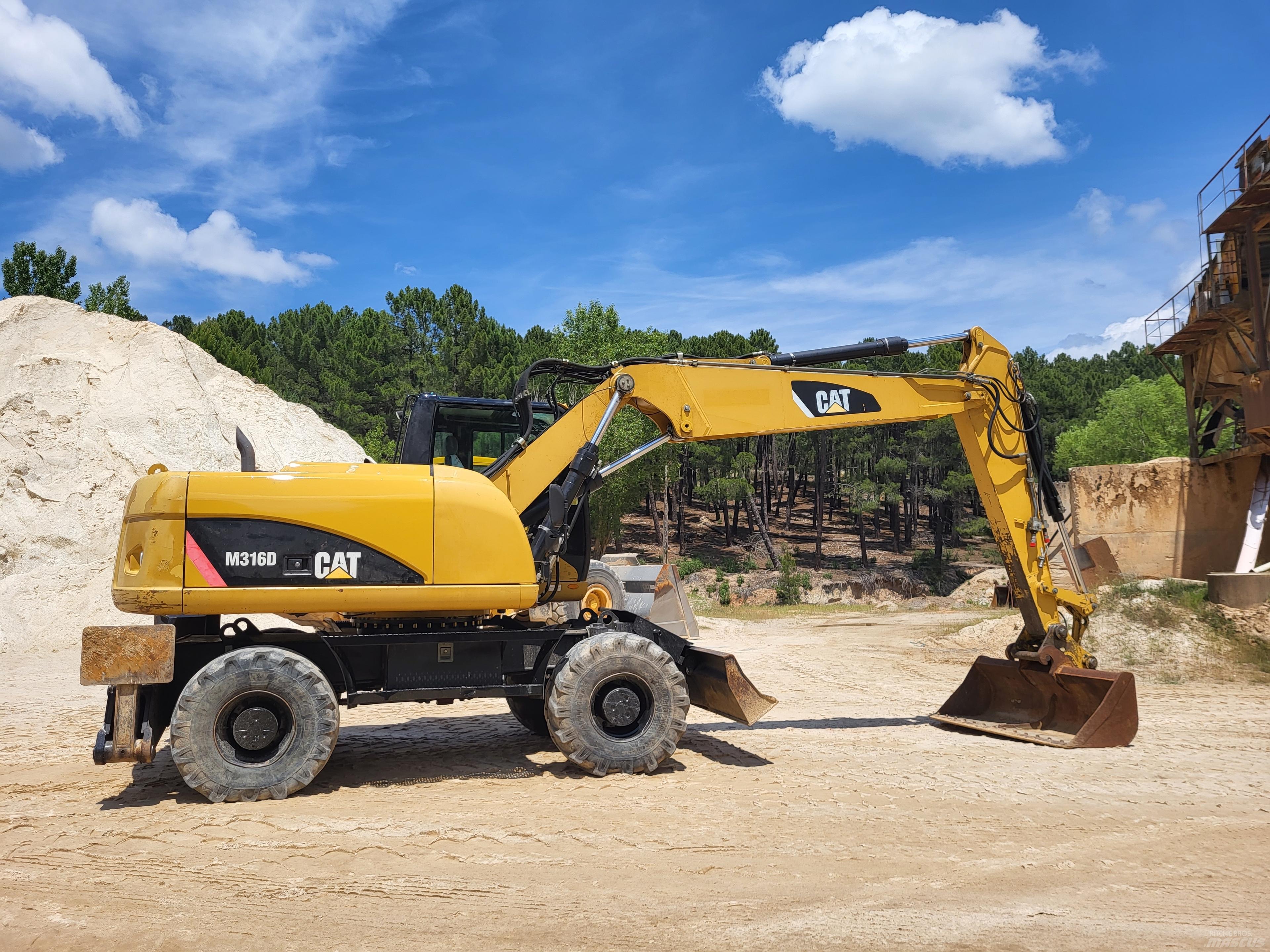 CAT 316d Εκσκαφείς με τροχούς - λάστιχα