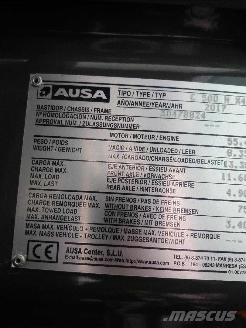 Ausa C500 HX4 Φορτηγά ανώμαλου εδάφους