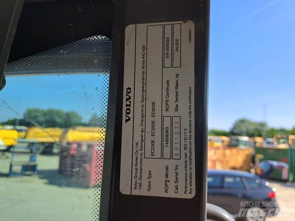 Volvo EC220EL Εκσκαφείς με ερπύστριες