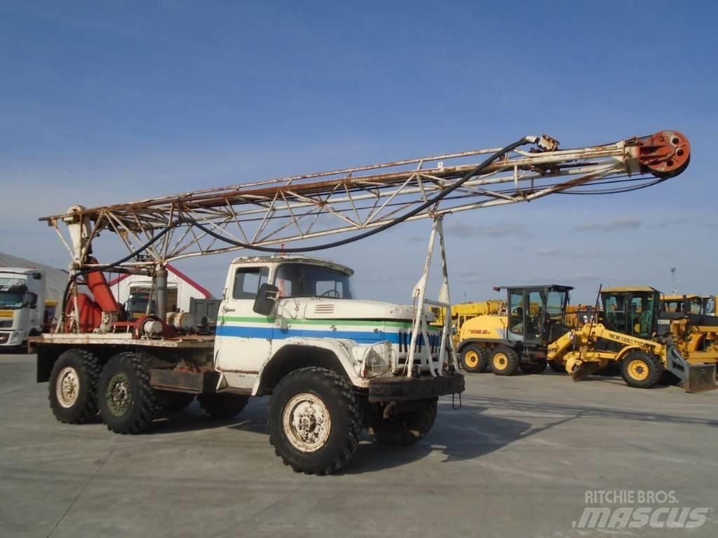 ZIL 6×6 Κινητά φορτηγά γεωτρήσεων
