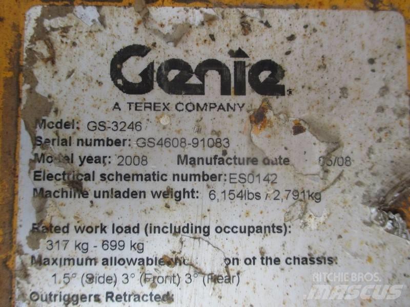 Genie GS 3246 Ανυψωτήρες ψαλιδωτής άρθρωσης