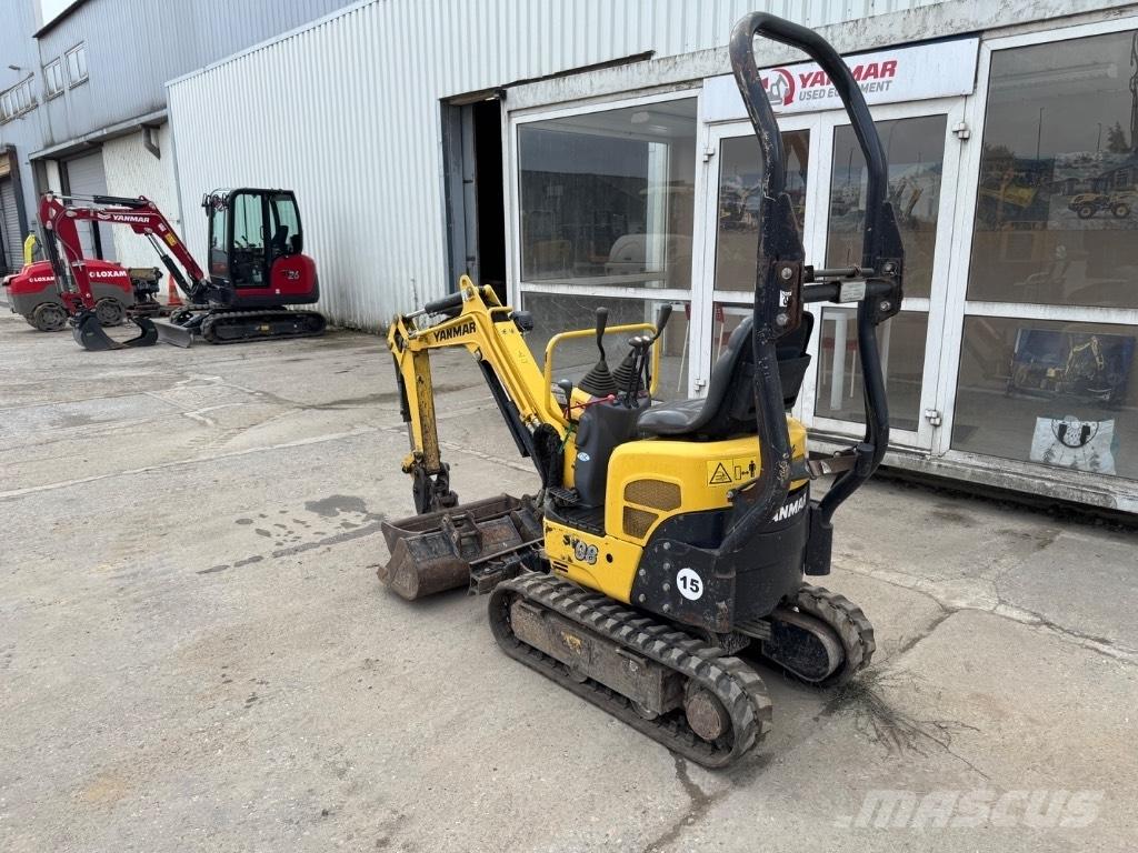 Yanmar SV08 (1C171) Εκσκαφάκι (διαβολάκι) < 7t