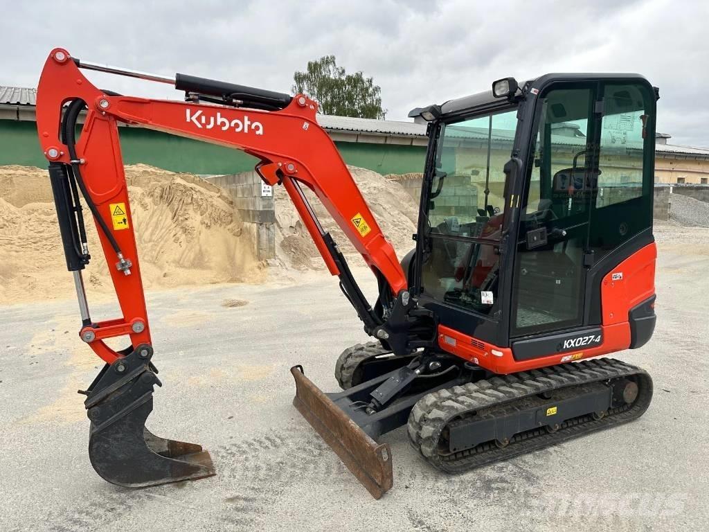 Kubota kx 027-4 Εκσκαφάκι (διαβολάκι) < 7t