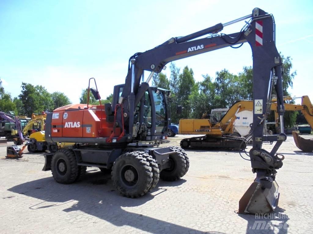 Atlas 160 W Εκσκαφείς με τροχούς - λάστιχα