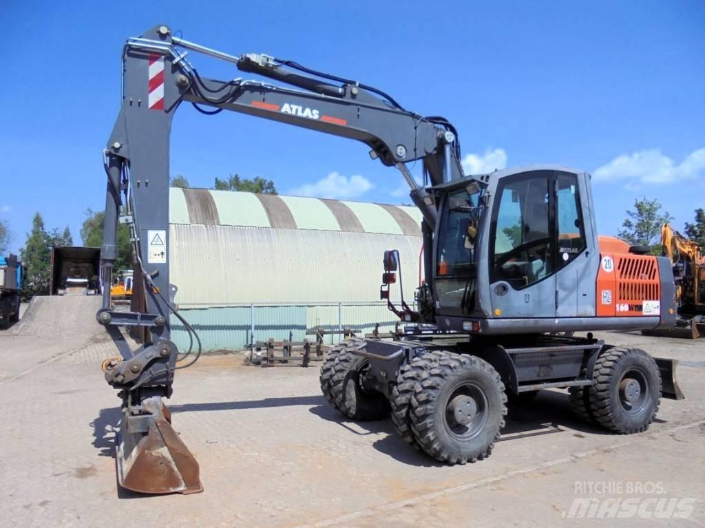 Atlas 160 W Εκσκαφείς με τροχούς - λάστιχα
