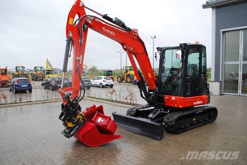 Kubota KX 060 - 6 tons Εκσκαφάκι (διαβολάκι) < 7t