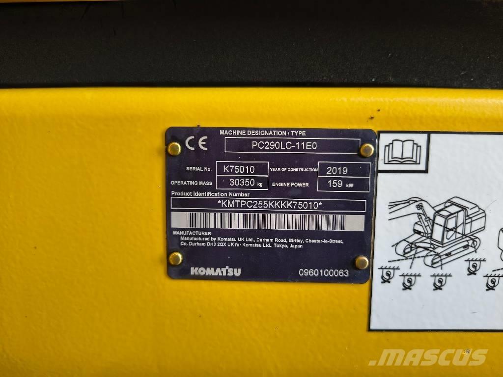 Komatsu PC 290 LC-11 Εκσκαφείς με ερπύστριες