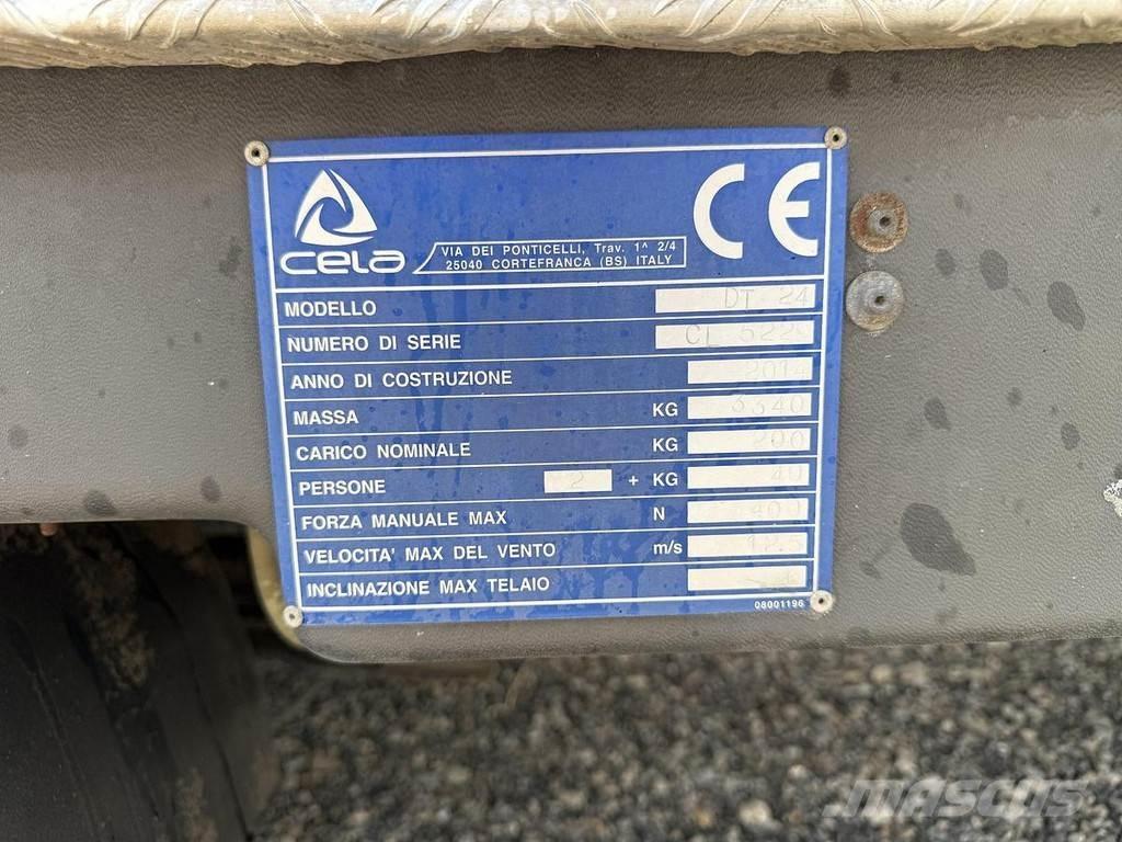 Cela DT24 Εναέριες πλατφόρμες τοποθετημένες σε φορτηγό