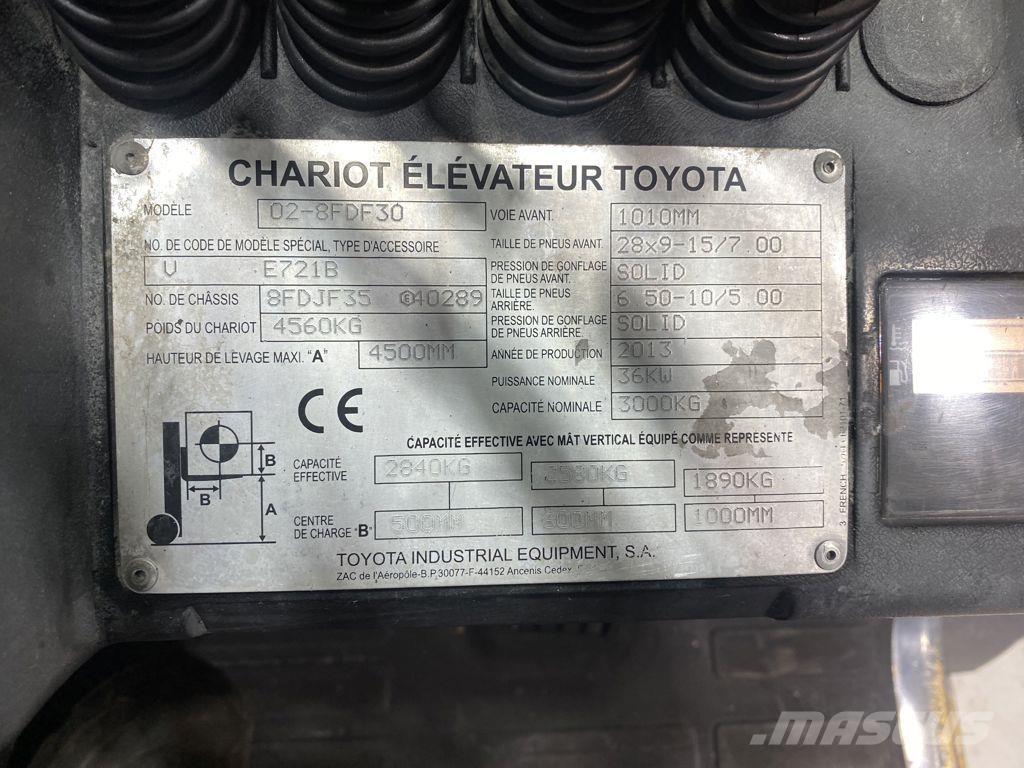 Toyota 02-8FDF30 Πετρελαιοκίνητα Κλαρκ