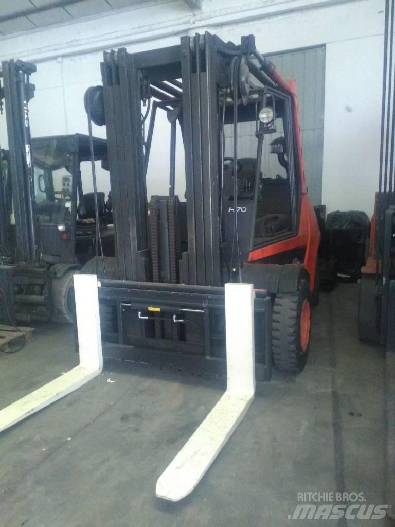 Linde H70GLP Περονοφόρα ανυψωτικά κλαρκ με φυσικό αέριο LPG