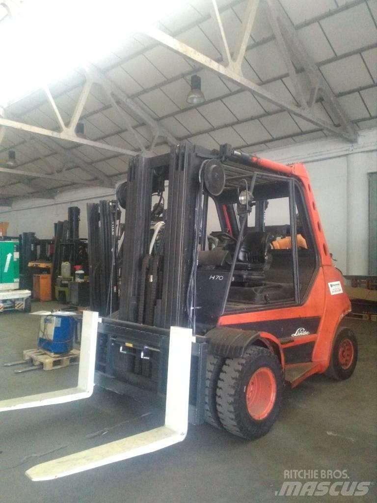 Linde H70GLP Περονοφόρα ανυψωτικά κλαρκ με φυσικό αέριο LPG