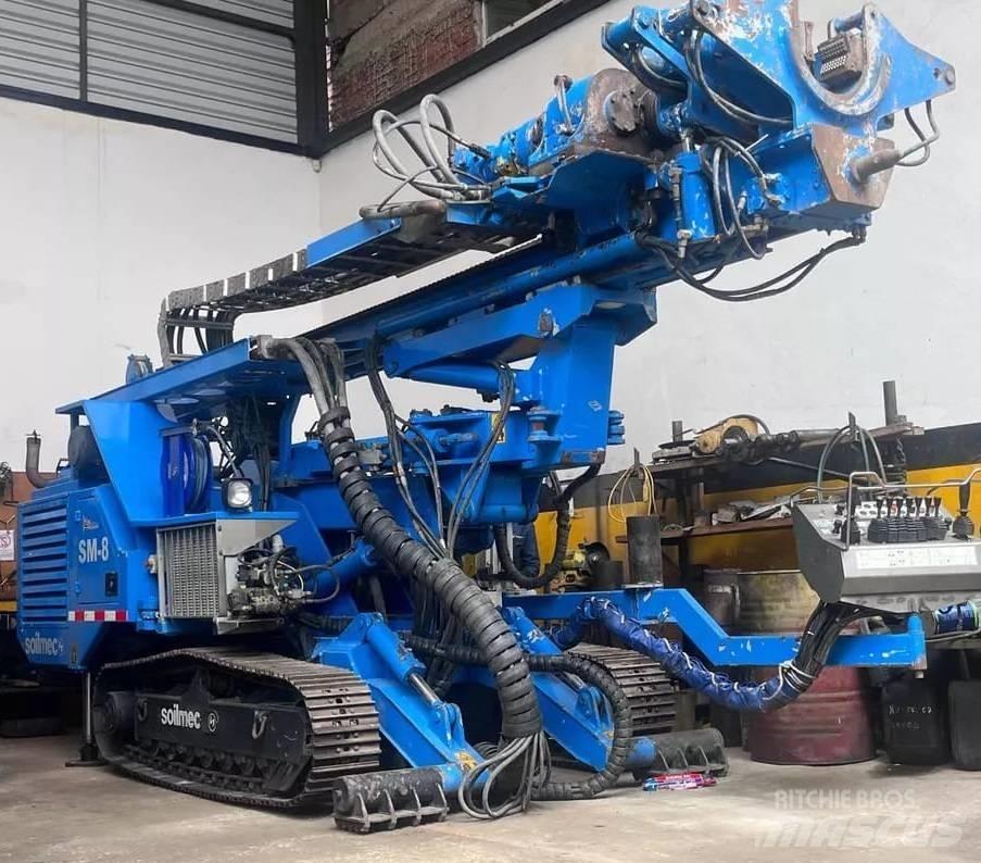 Soilmec SM-8 Μηχανήματα διάτρησης οριζόντιας-κάθετης