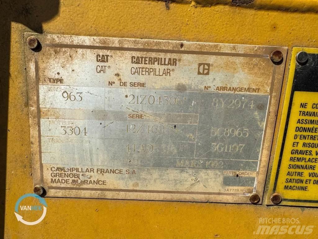 CAT 963 Φορτωτές με ερπύστριες