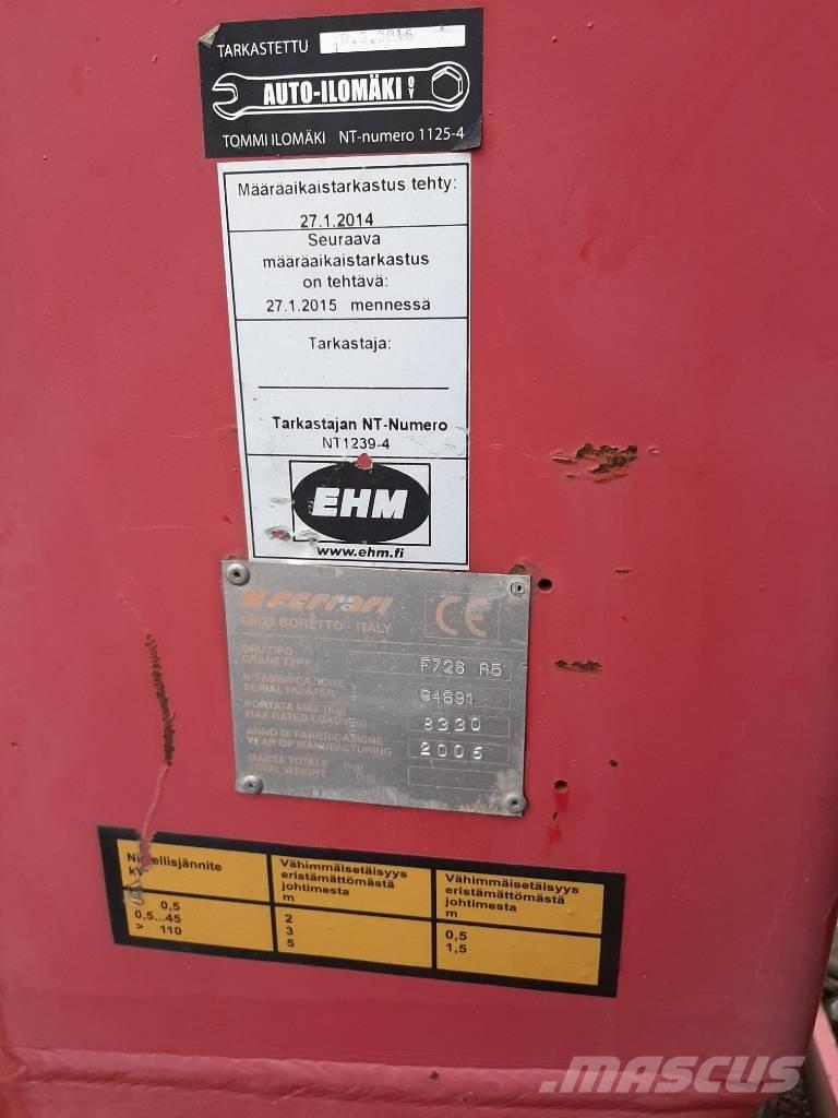 Scania R 124 Φορτηγά με Γερανό