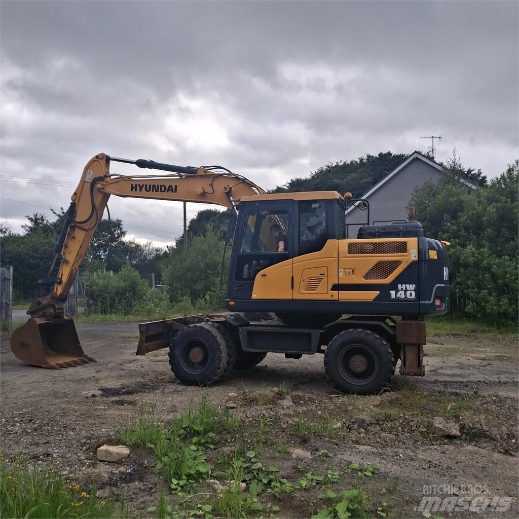 Hyundai HW 140 A Εκσκαφείς με τροχούς - λάστιχα