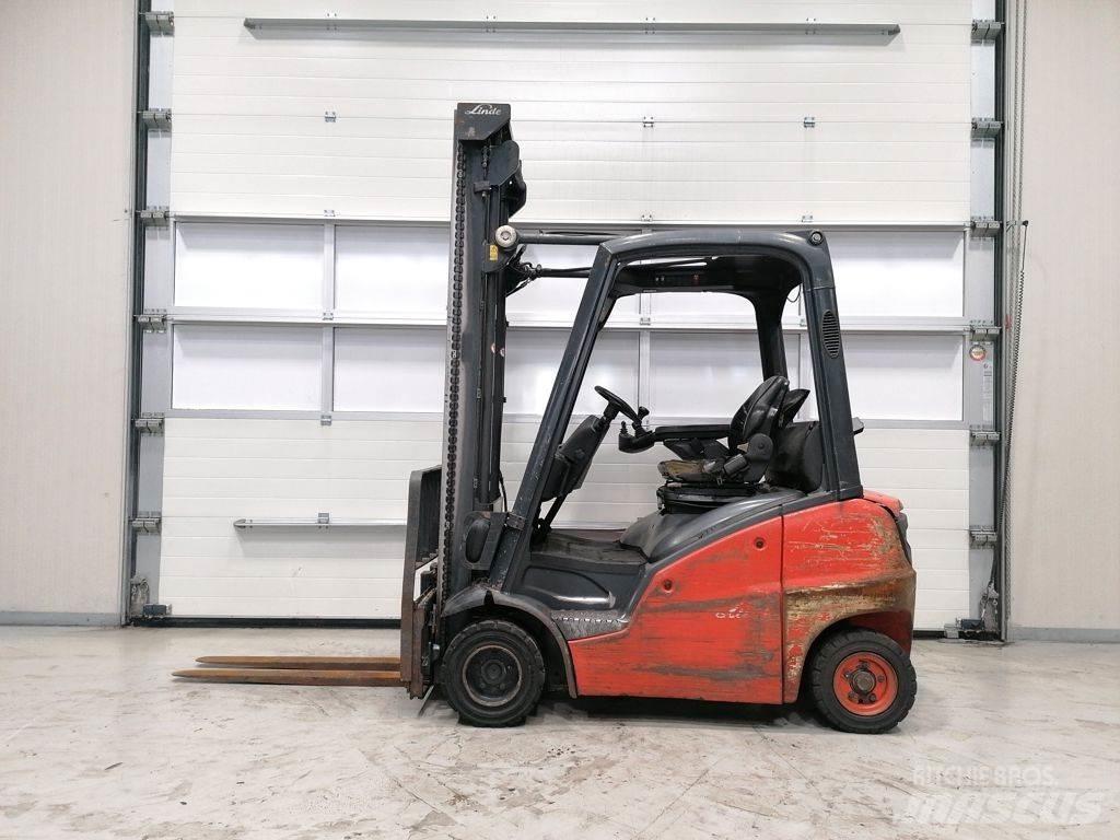 Linde H18D-01 Περονοφόρα ανυψωτικά κλαρκ με φυσικό αέριο LPG