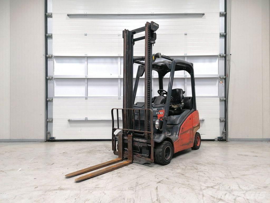 Linde H18D-01 Περονοφόρα ανυψωτικά κλαρκ με φυσικό αέριο LPG