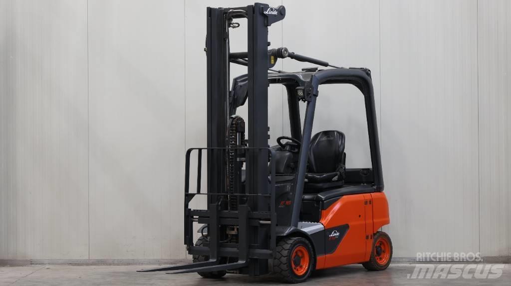 Linde E 16 P Ηλεκτρικά περονοφόρα ανυψωτικά κλαρκ