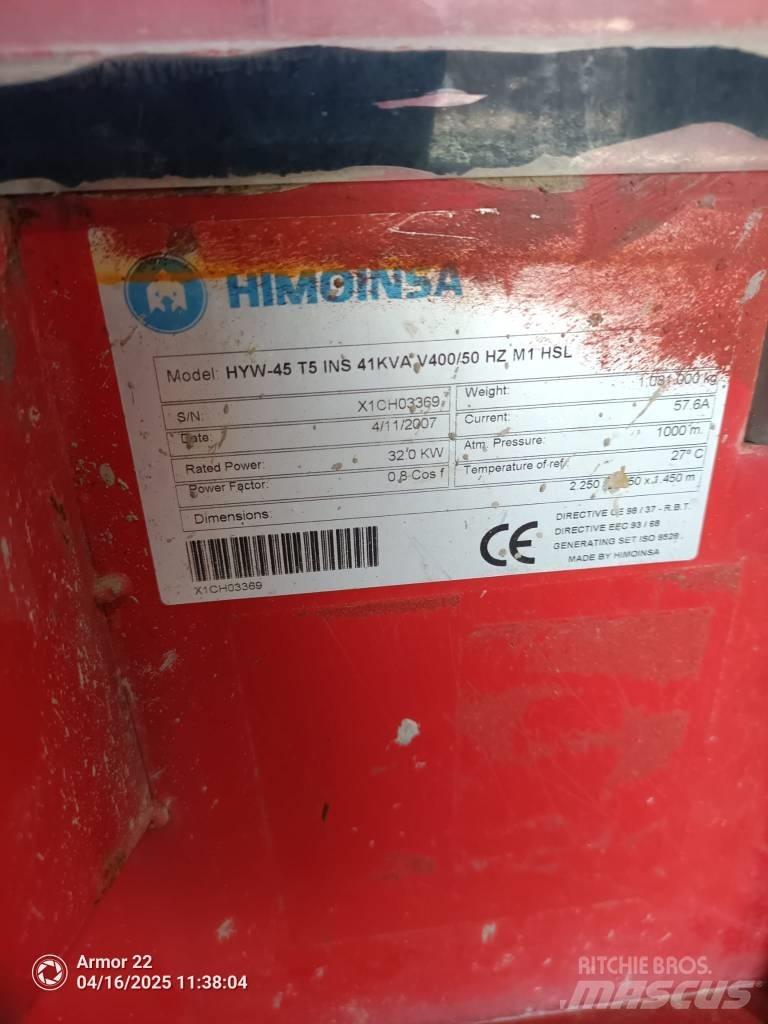 Himoinsa HYW 45 Γεννήτριες ντίζελ