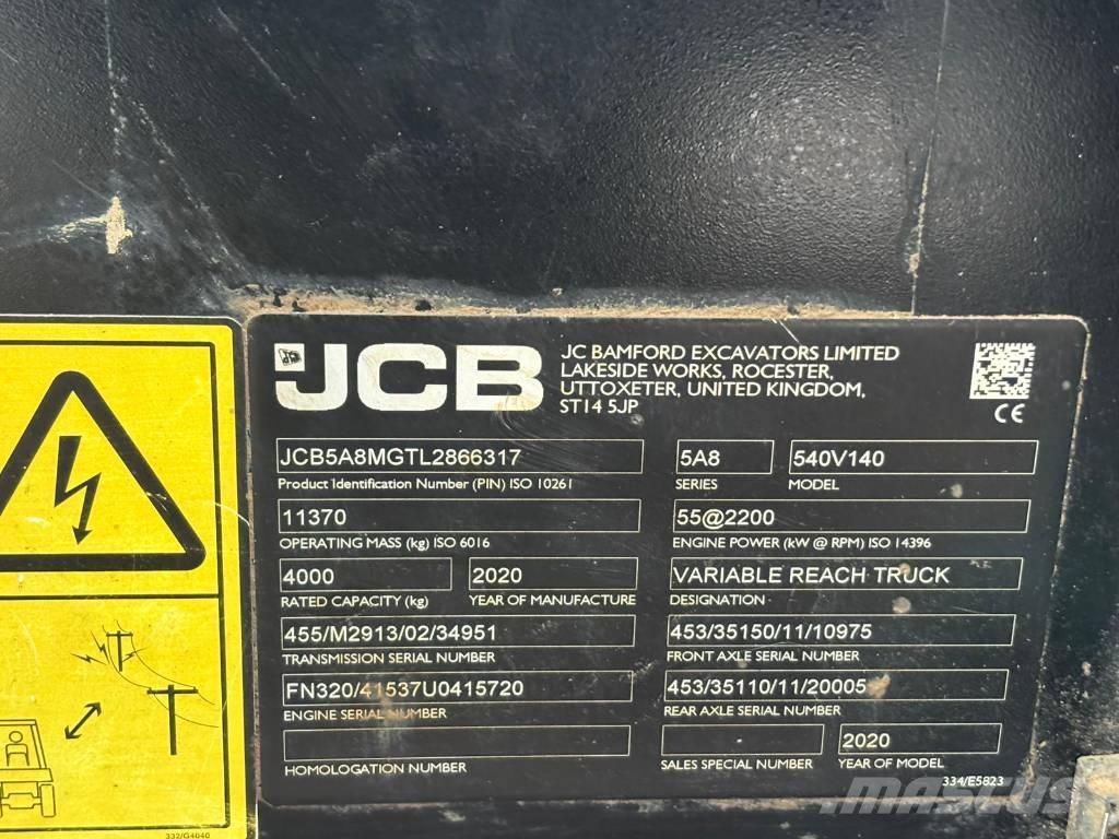 JCB 540-140 Τηλεσκοπικοί ανυψωτές