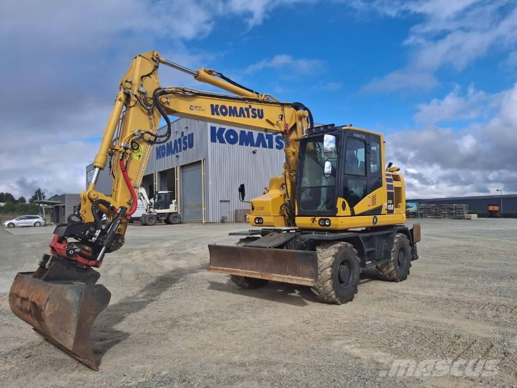 Komatsu PW158-11 Εκσκαφείς με τροχούς - λάστιχα