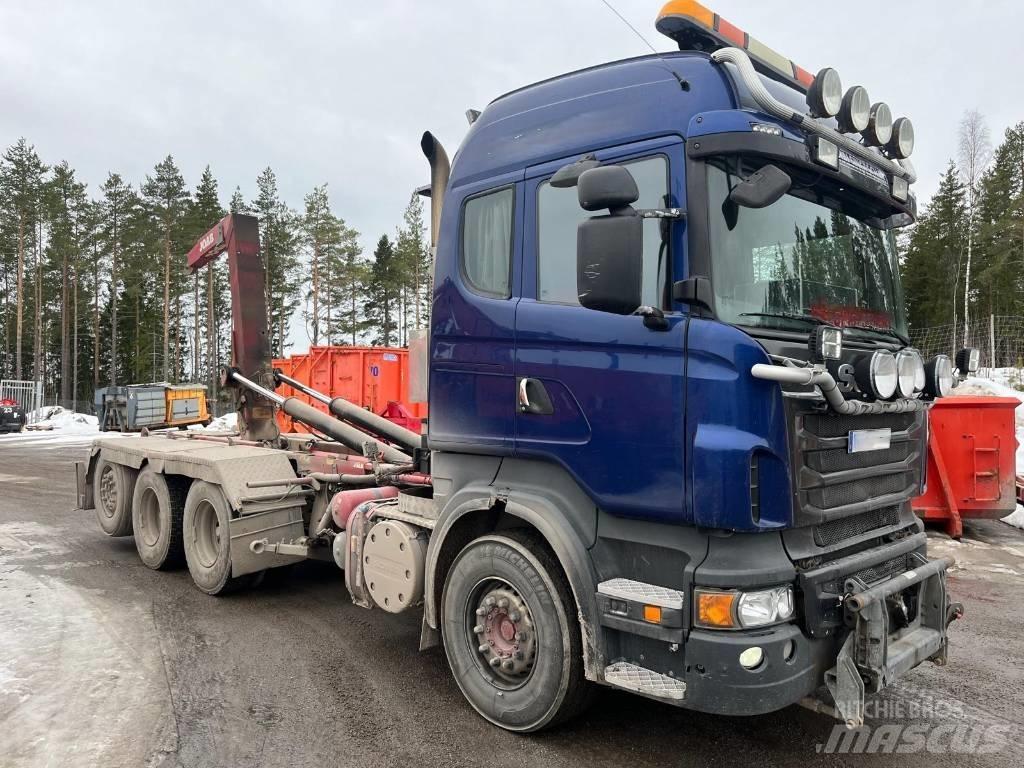 Scania R 500 Φορτηγά ανατροπή με γάντζο