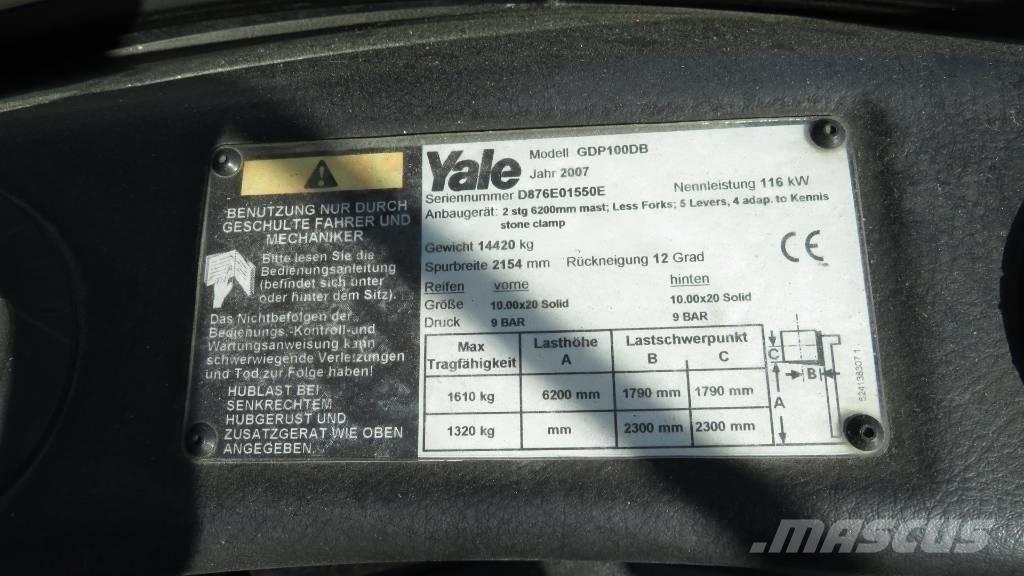 Yale GDP 100 DB Πετρελαιοκίνητα Κλαρκ