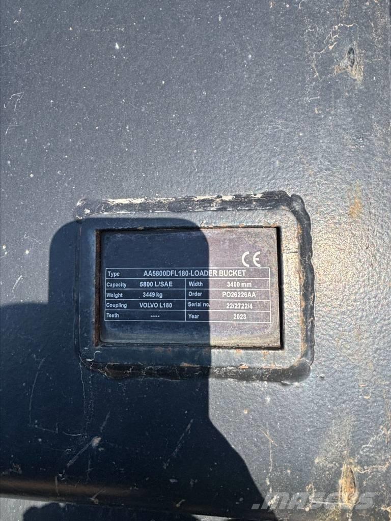 Volvo L 180 H Φορτωτές με λάστιχα (Τροχοφόροι)