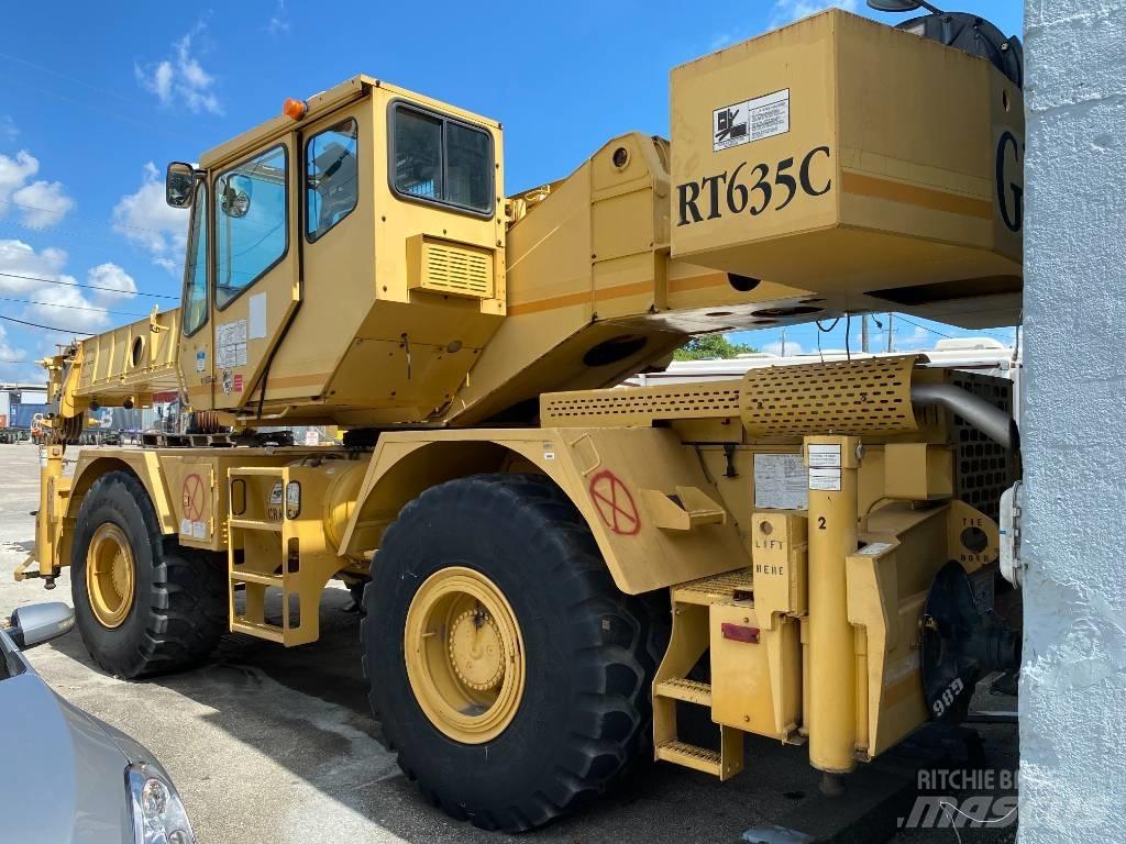Grove RT 635 C Γερανοί ανώμαλου εδάφους
