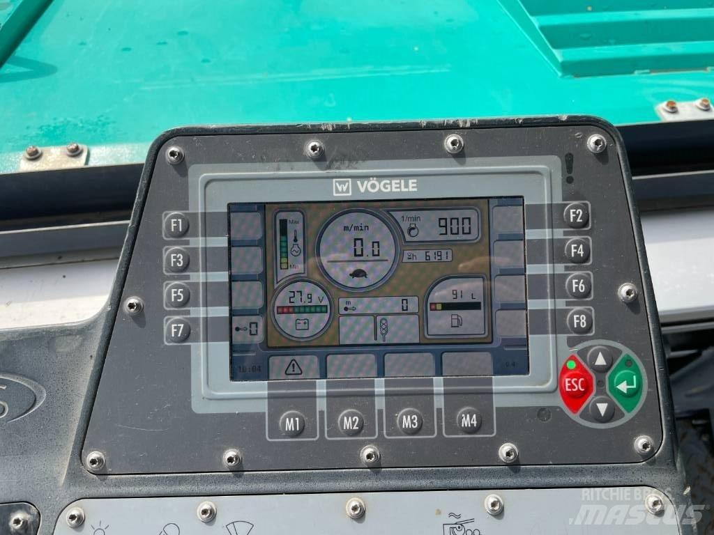 Vögele SUPER 1800-3I Επίστρωση ασφάλτου