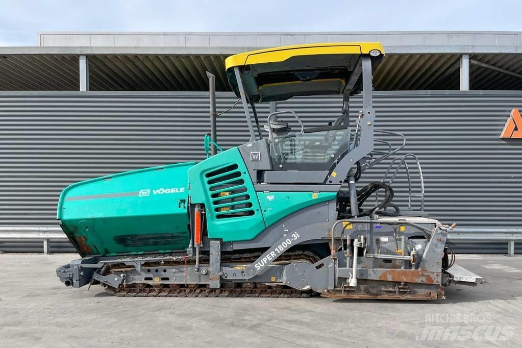 Vögele SUPER 1800-3I Επίστρωση ασφάλτου