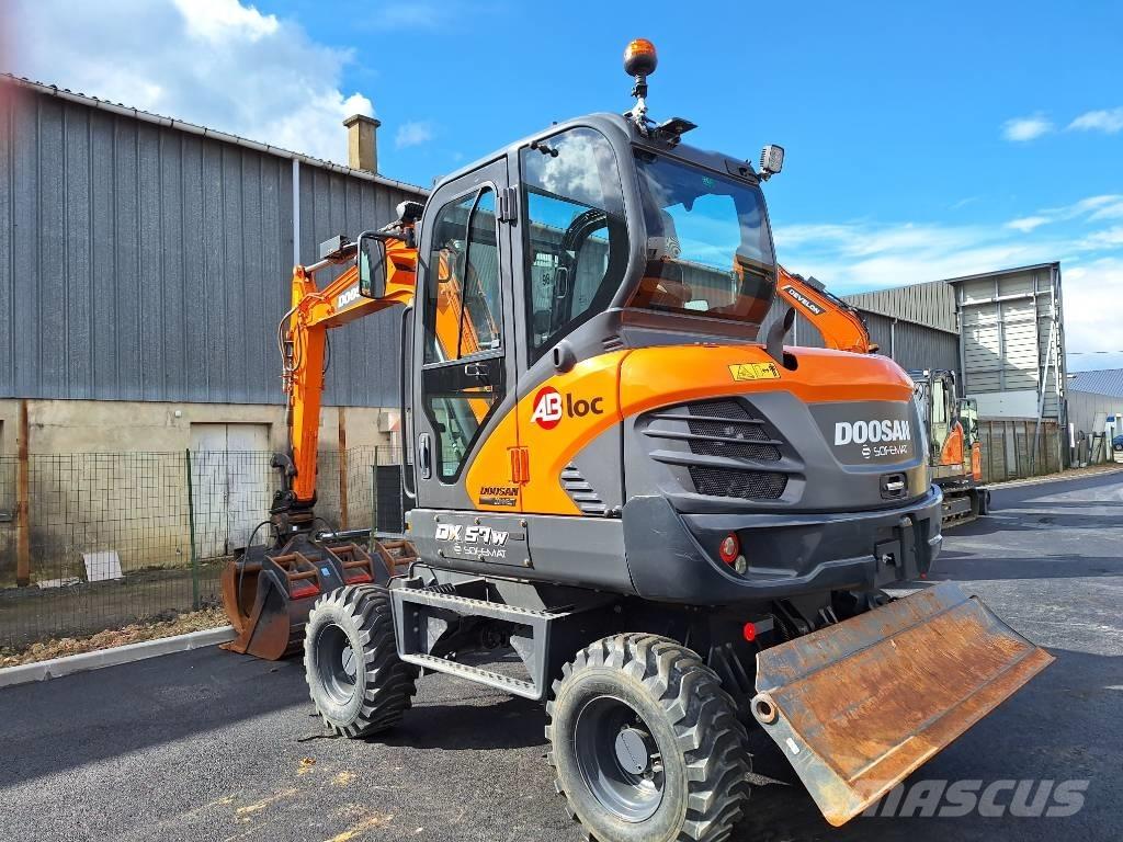 Doosan DX 57 W Εκσκαφείς με τροχούς - λάστιχα