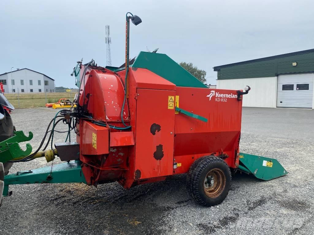 Kverneland KD832 Τεμαχιστές, κόπτες και ξετυλιχτές δεμάτων