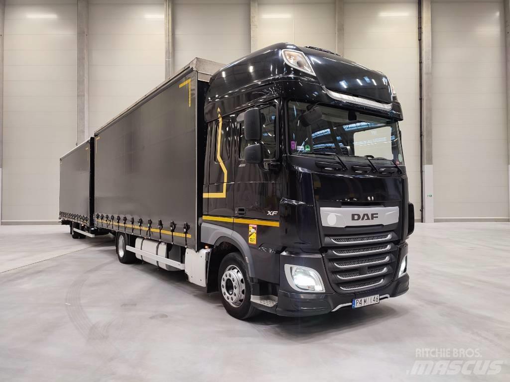 DAF XF 450 Φορτηγά Καρότσα - Κουρτίνα